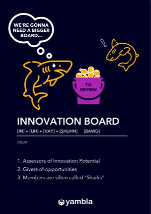 Yambla poster Innovation Board